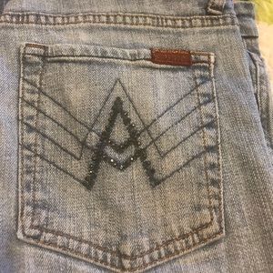 7 for all Mankind with crystals sz 30 jeans